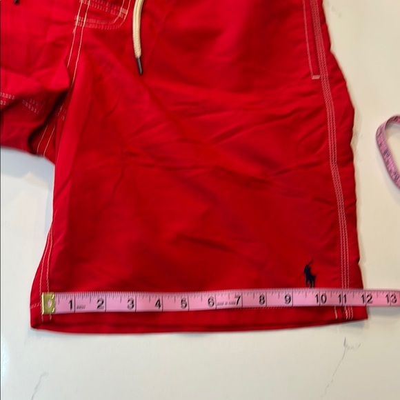 Polo by Ralph Lauren Red Swim Board Shorts Quick-Dry Size M - Picture 9 of 16